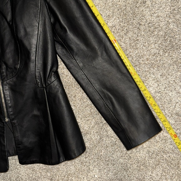 Zara Woman Sz XS Faux Leather Jacket - Picture 7 of 7